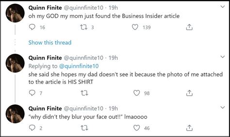 quin finite leaks|OnlyFans user ‘amused’ after article outs her as sex worker